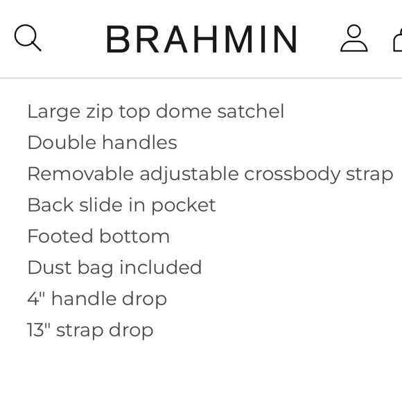 BRAHMIN large Duxbury ‘Flourish’ Melbourne - Picture 10 of 12